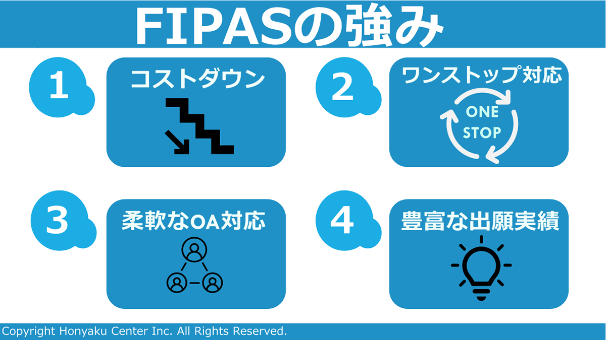FIPASの強み